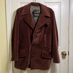 Sears The Men’s Store | The Country Coat | Brown Vintage Corduroy Men’s Blazer